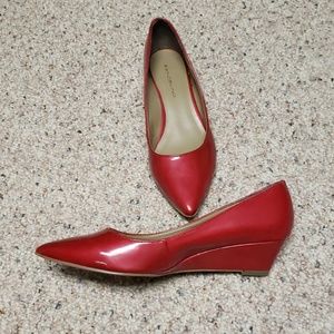 SALE!! Red wedge heels